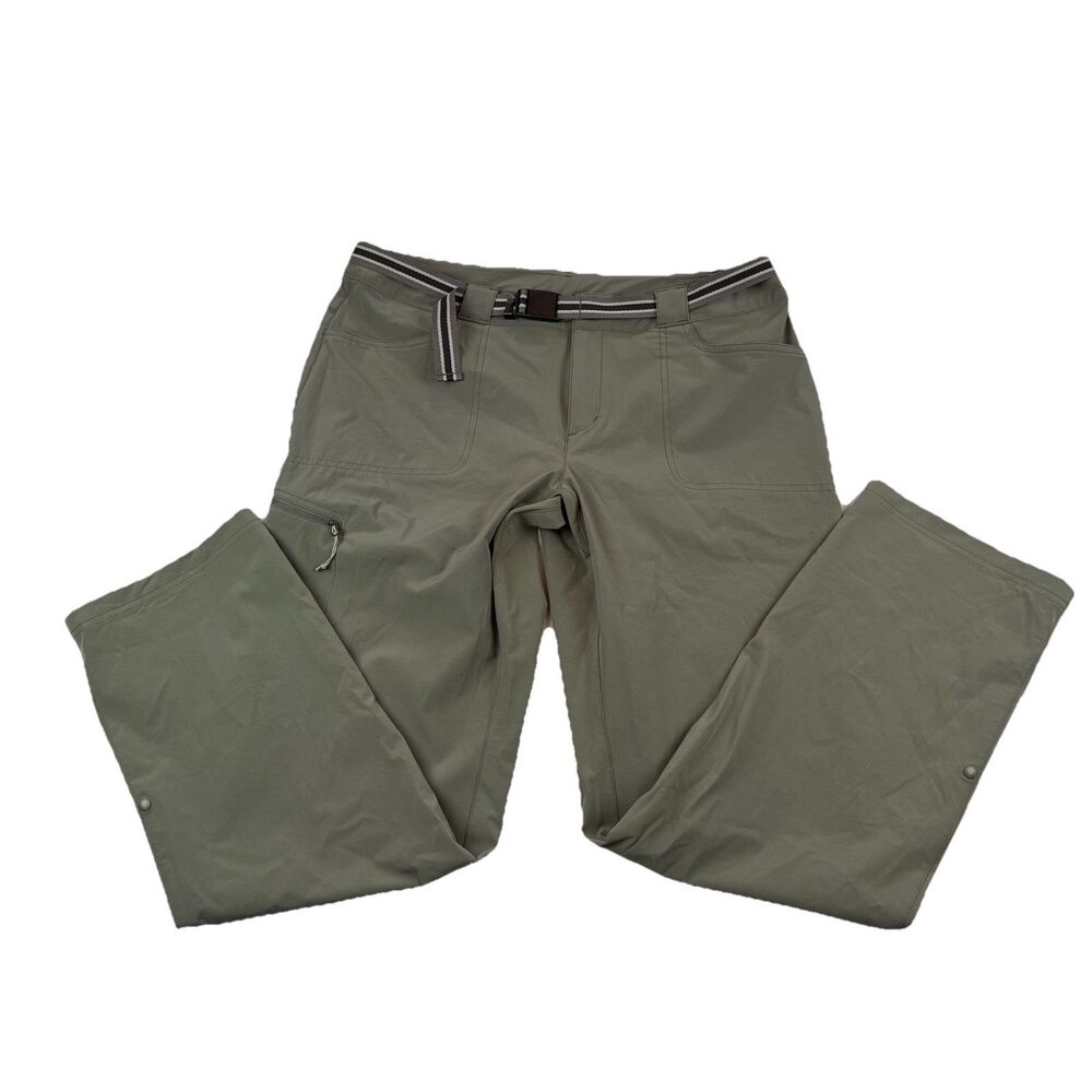 EMS Eastern Mountain Sports Compass 4 Points Trek Pant Womens 14 Bruhed Nickel